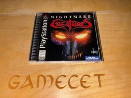 Nightmare Creatures Playstation Sony PS1 America