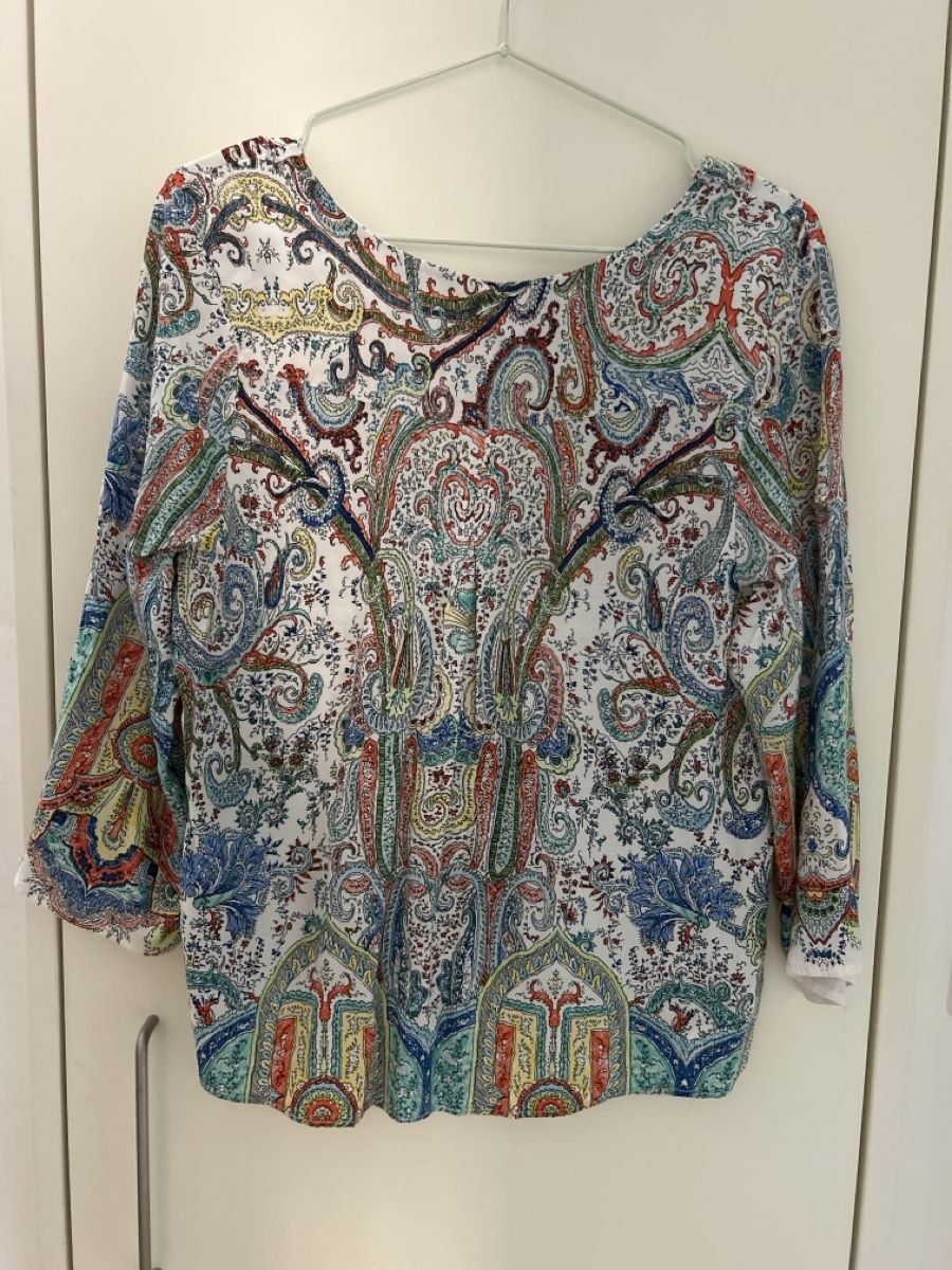 Camicette: Bluse mit Paisleymuster Gr. S – Usato da Winterthur venduto da Guizza93 3