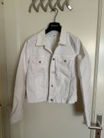 Veste jean blanc Mango M