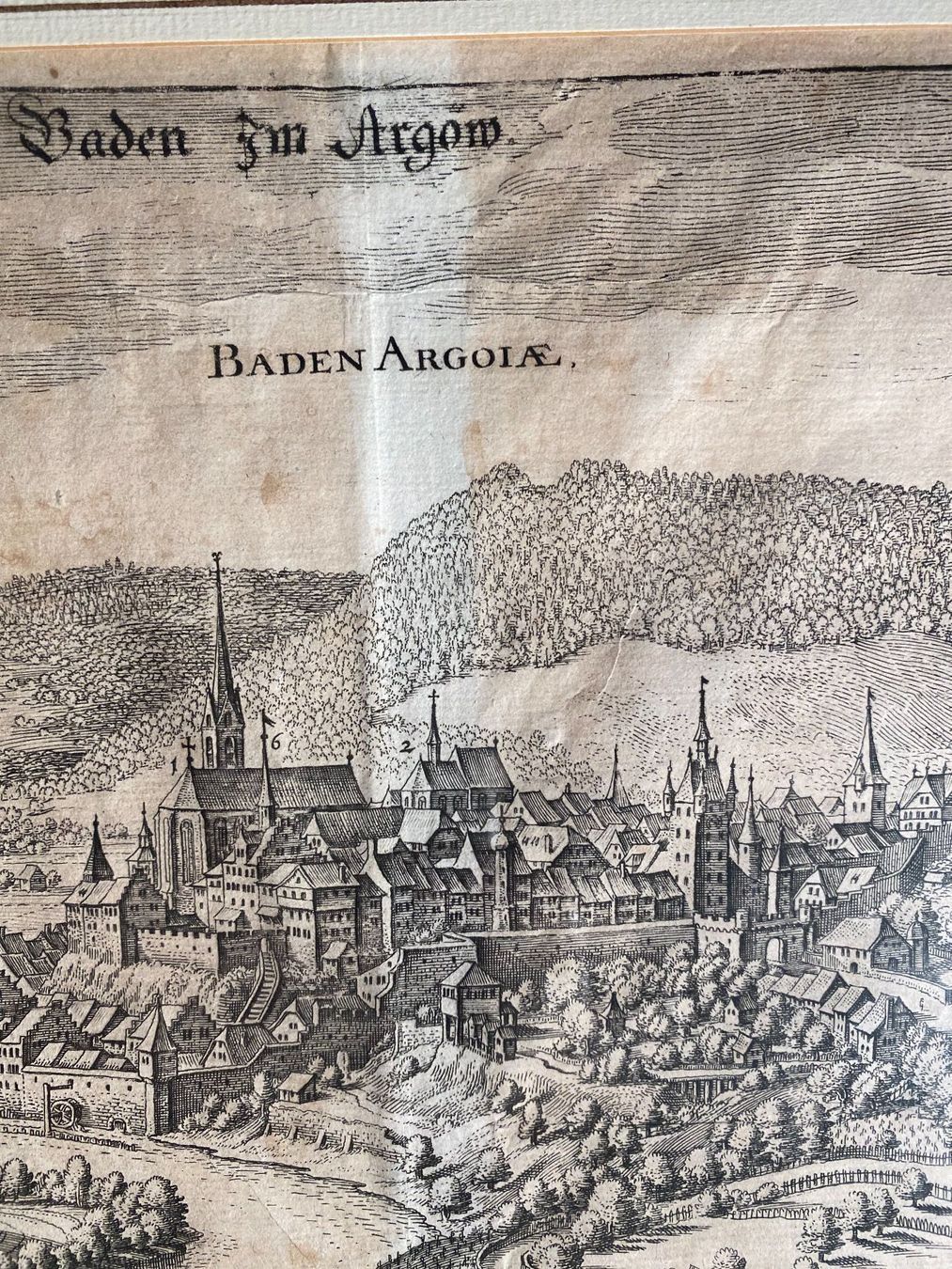 Incisioni: alter Stich Baden – Usato da Bern venduto da Alexandra9 3