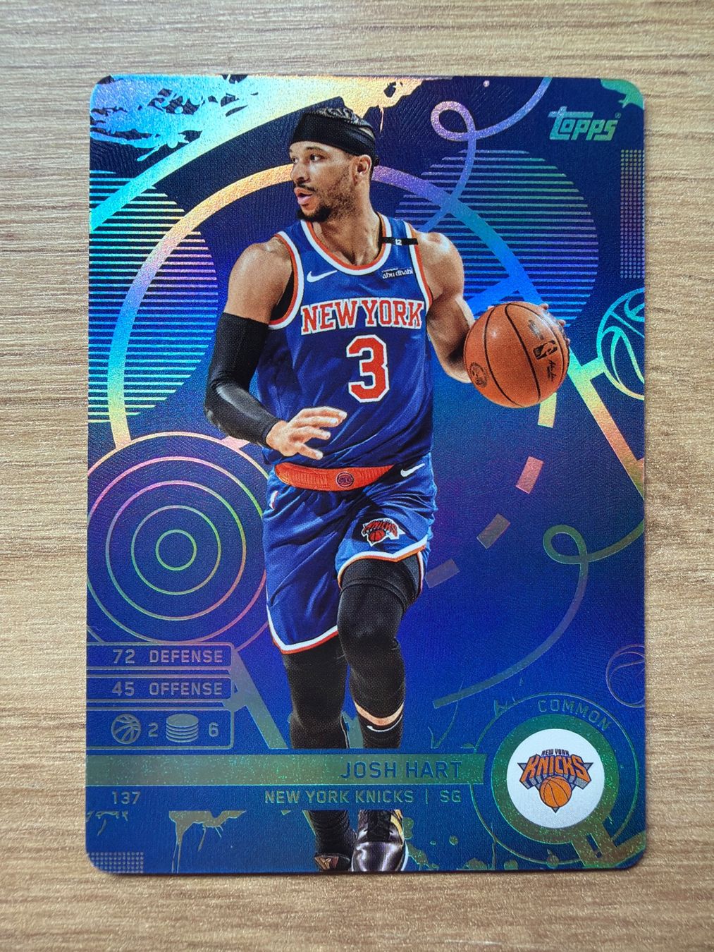Panini Carte collezionabili: NBA Josh Hart BLUE Topps Match Attax 2025 – Usato da Netstal venduto da Clutch79Cardz