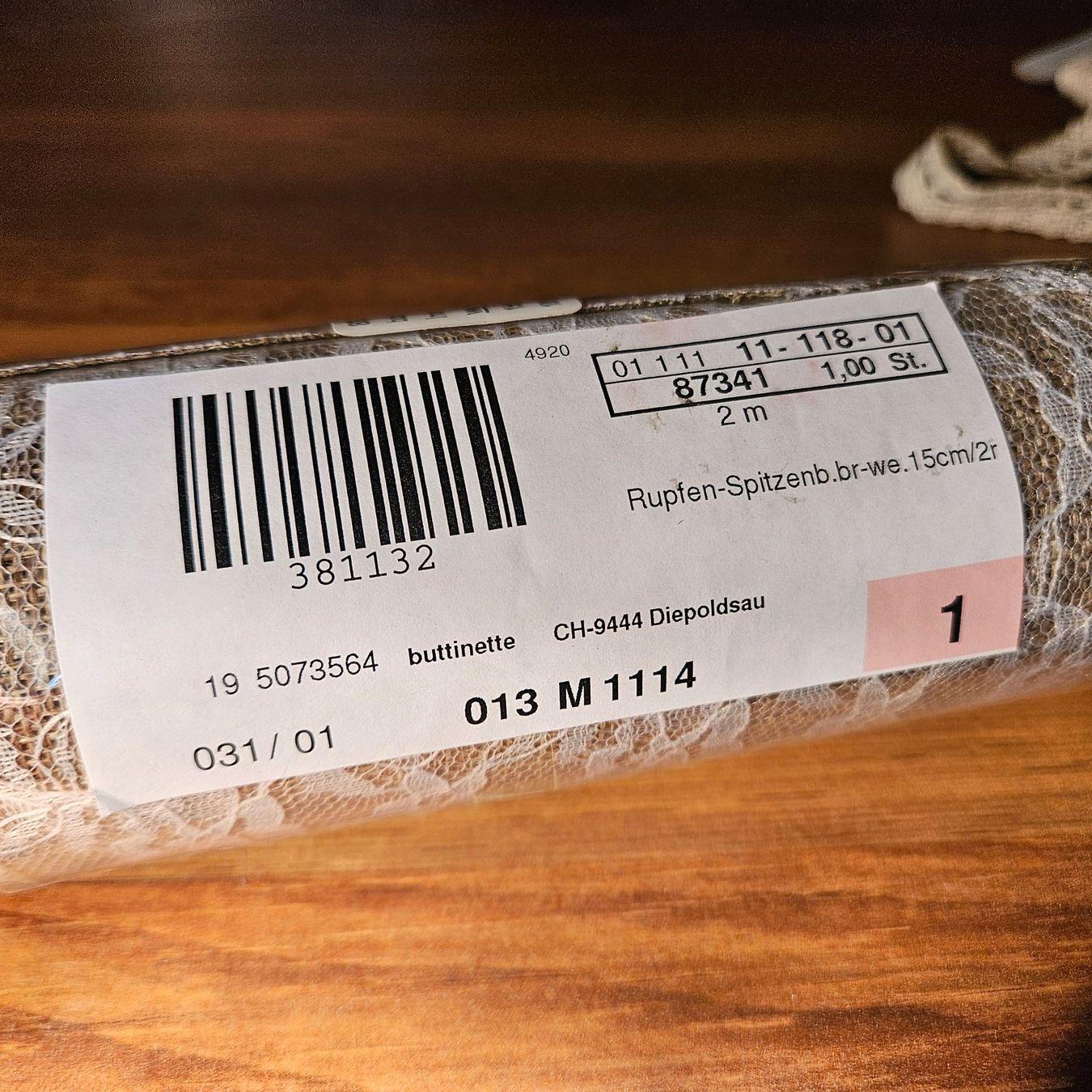 Dekobänder: Rupfen Spitzenband – Neu (gemäss Beschreibung) aus Reichenbach i. K. von ANiZu83 3