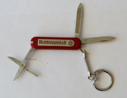 Schlüsselanhänger Taschenmesser Victorinox Rentenanstalt