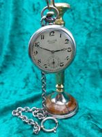 PERRET & FILS BRENETS, 0.875 Silber Taschenuhr