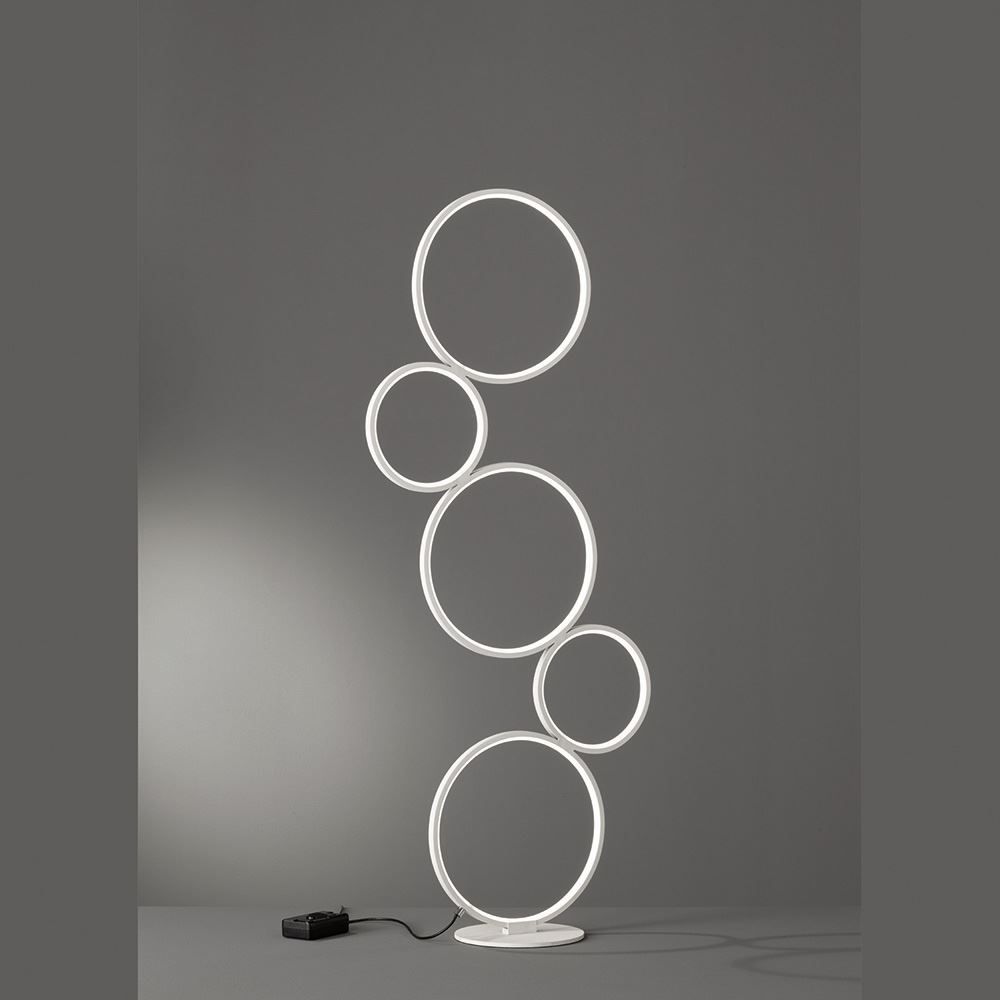 Lampen: LED Stehleuchte, Weiss, 115 cm Höhe – Neu (gemäss Beschreibung) aus Kreuzlingen von Smart-Light
