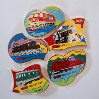 5er Set zusammengehörige PINs SBB CFF FFS Lokomotiven 1990er