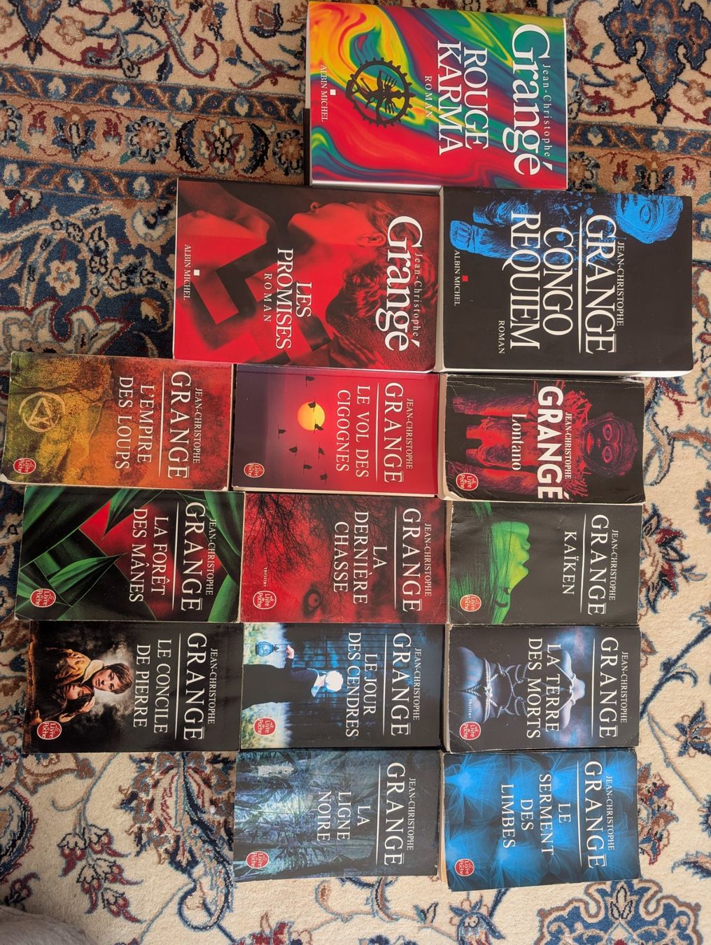 Bücher: Lot de 14 livres Jean-Christophe Grangé – Gebraucht aus Fribourg von soliblue
