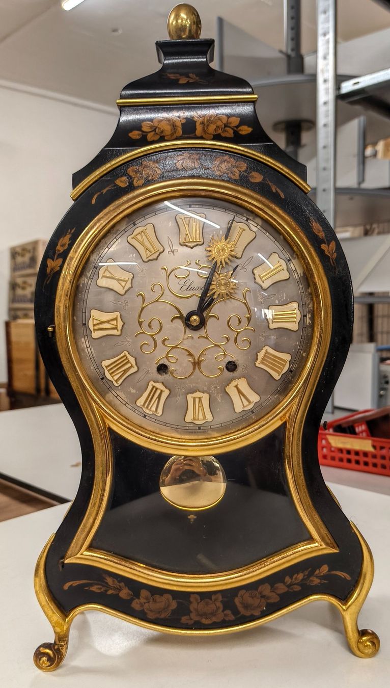 Eluxa Orologi da terra & Orologi da parete: Eluxa Pendule Schwarz – Usato da Basel venduto da bk_brockibasel 1
