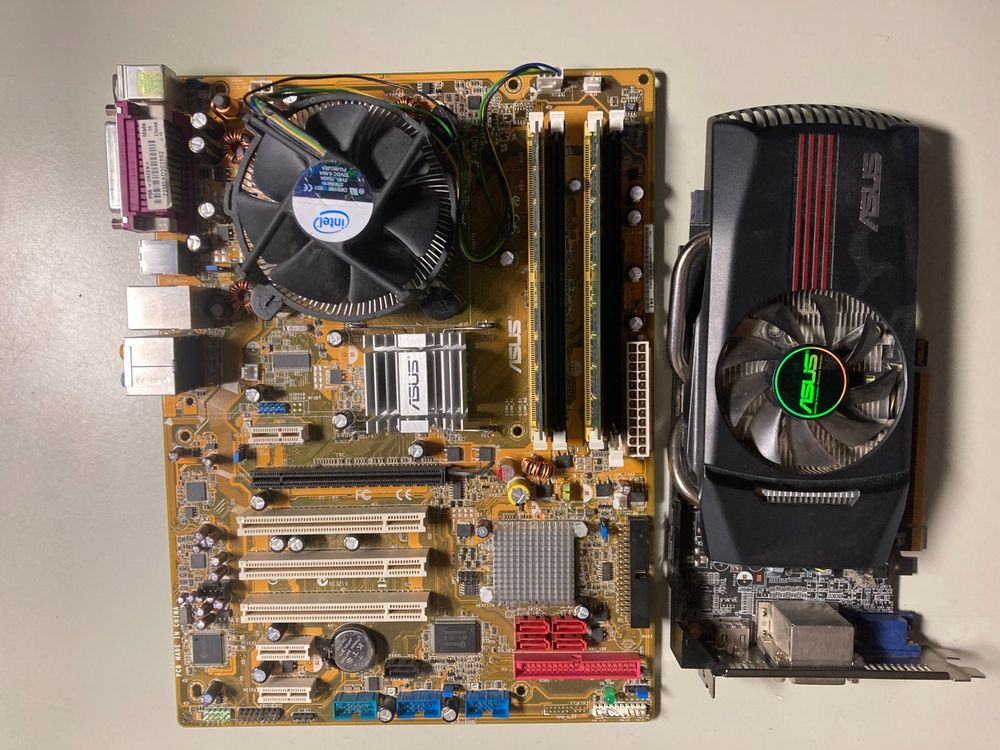 ASUS P5B Motherboard+CPU+Memory+Grafikkarte+Netzgerät | Kaufen auf Ricardo