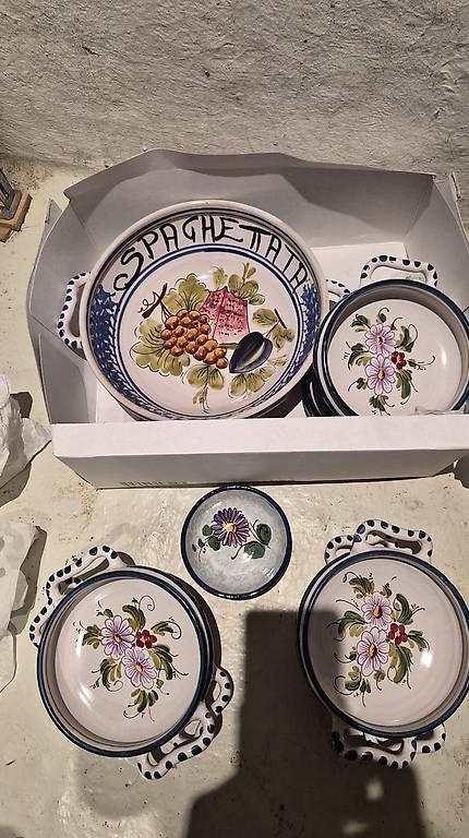 Set di piatti: Spaghetti Geschirr set – Usato da Uster venduto da KarinK02
