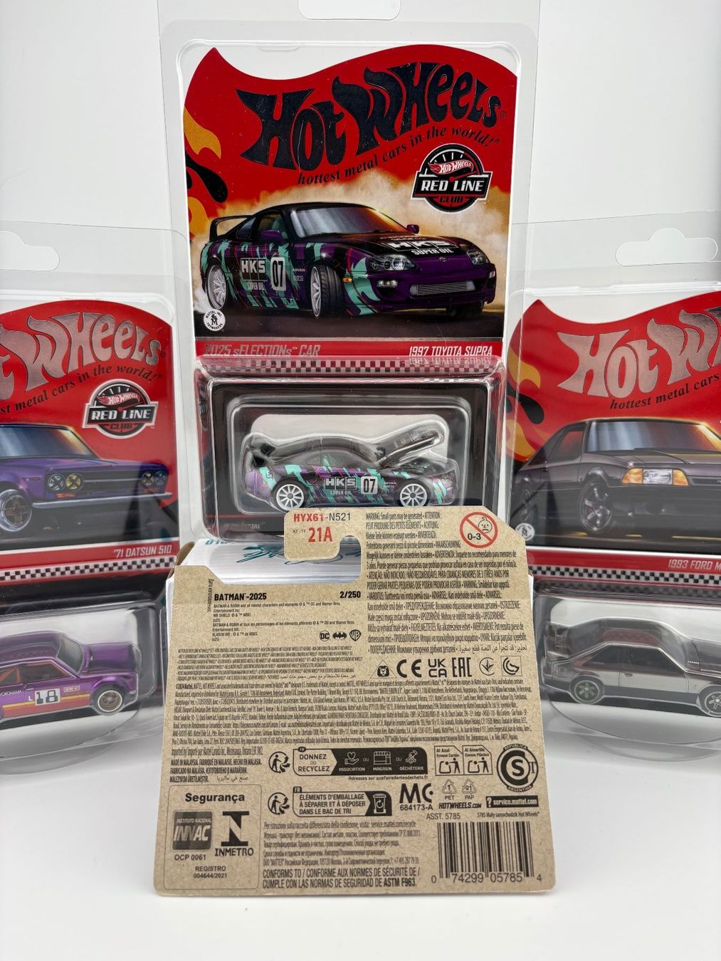 Hot Wheels Modellini d'auto: Hot Wheels Batman & Robin Batmobile - 2025 - 2/250 – Nuovo e nell'imballaggio originale da Flawil venduto da HeisseReifen 4