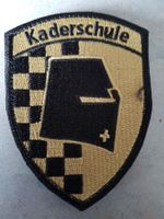 Badge:  Kaderschule (velcro)