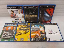 7x PlayStation 2 - Mix games