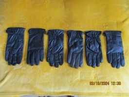 ECHTLEDER-HANDSCHUHE GR. L/PREIS PRO PAAR!/2 PAARE VORHANDEN