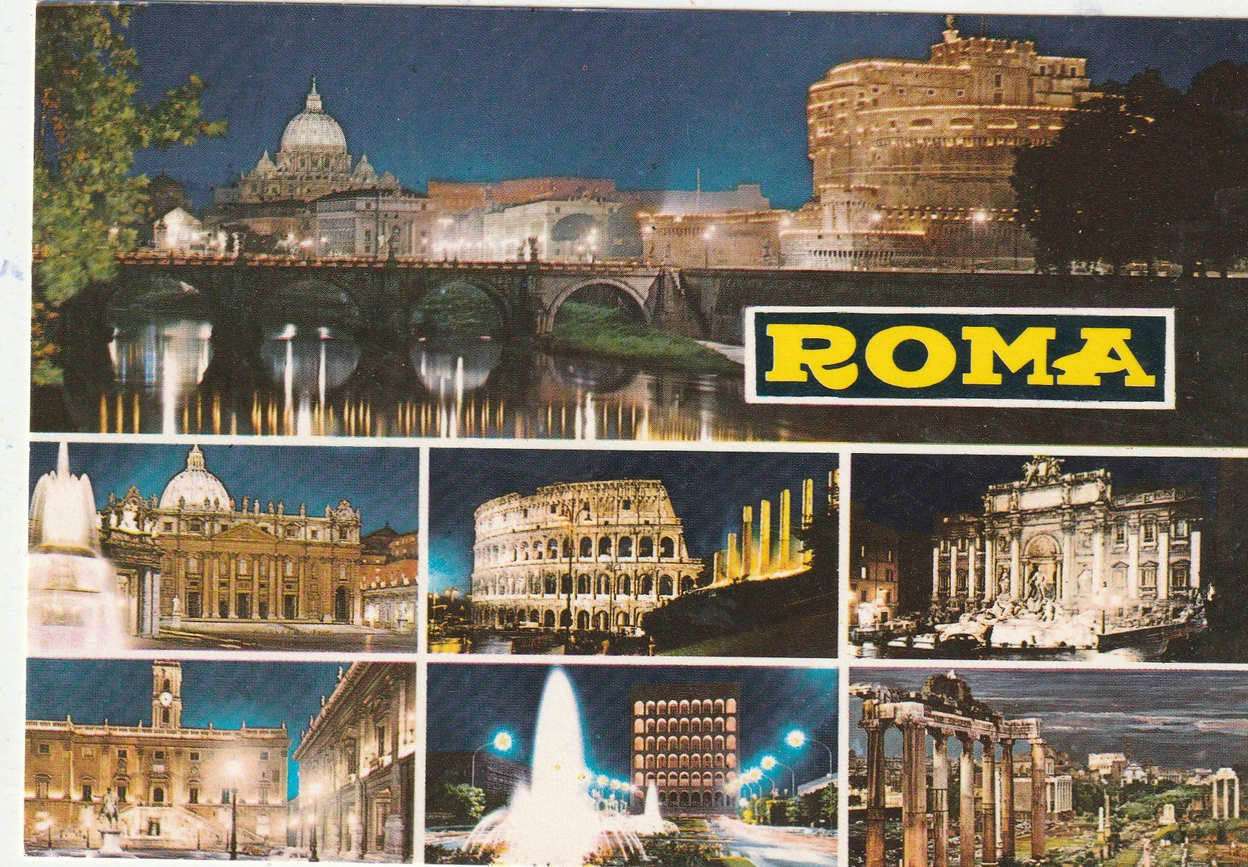 Cartoline postali: 5 KK Karten Rom – Usato da Lumbrein venduto da made02 2