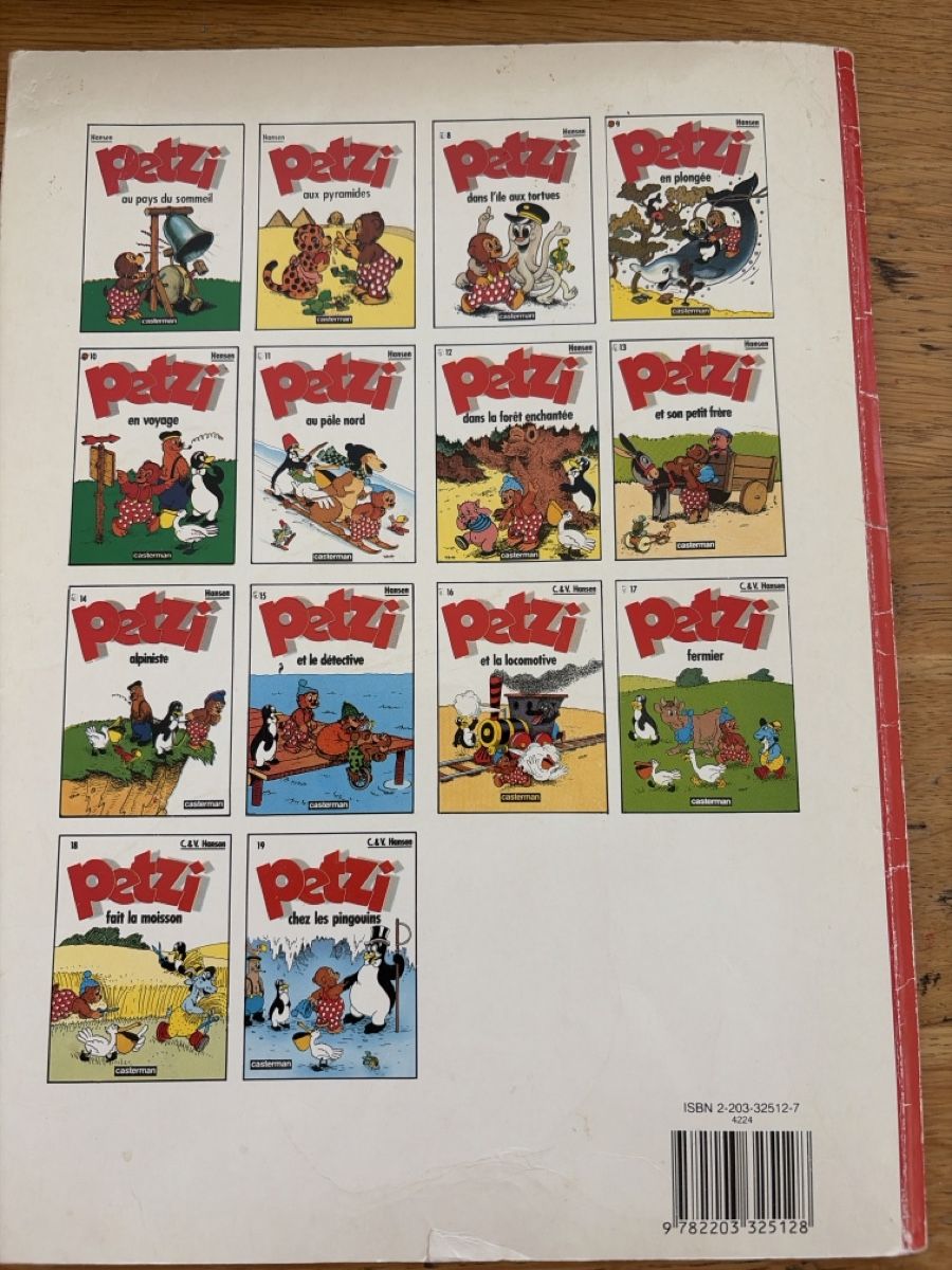 Fumetti: BD PETZI dans la forêt enchantée no 12 – Usato da Echallens venduto da JAR69 1