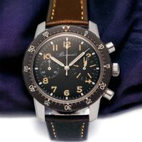 Breguet Type XX - XXI - XXII Chronograph ca 1978 Patina Dial