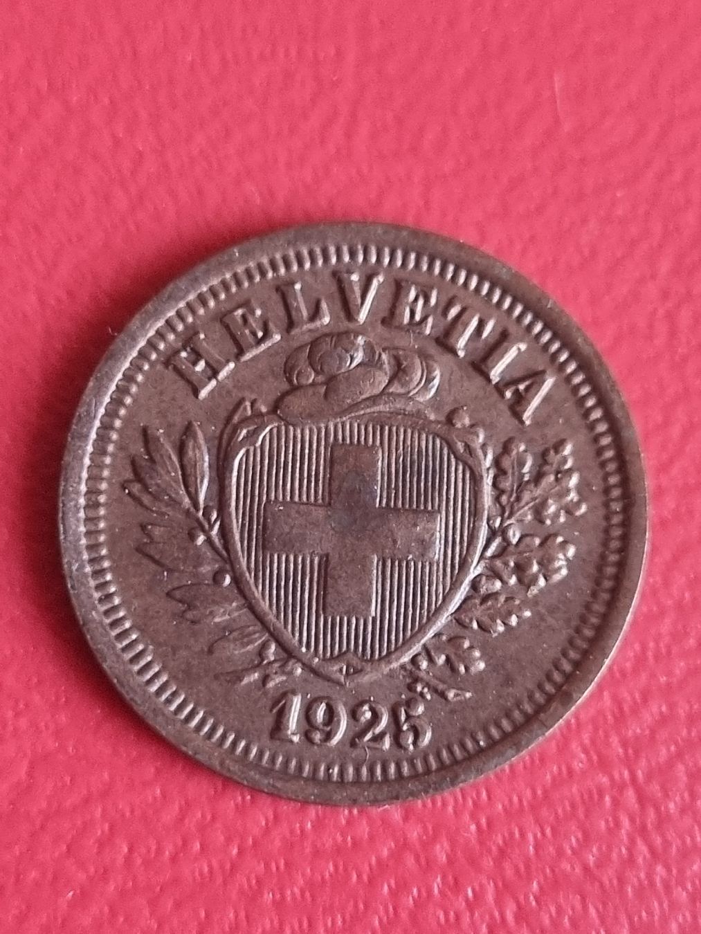 Tutti le monete: 1 RAPPEN SCHWEIZ - JAHR 1925 – Usato da Heimenschwand venduto da rog_p7h9