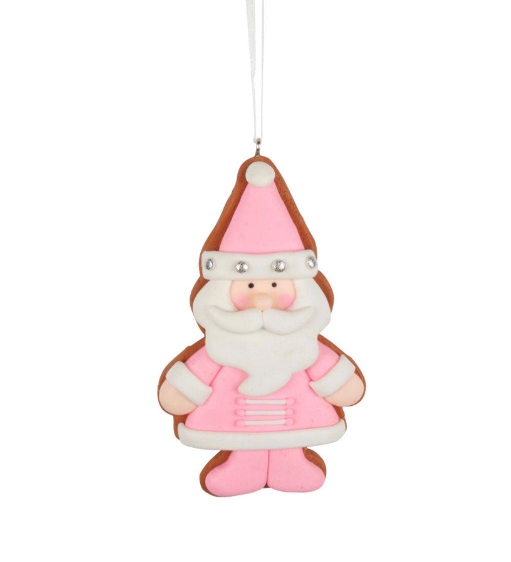 Alle Dekorationen: Baumschmuck Samichläuse rosa – Neu und originalverpackt aus Basel von Seifehuesli 3