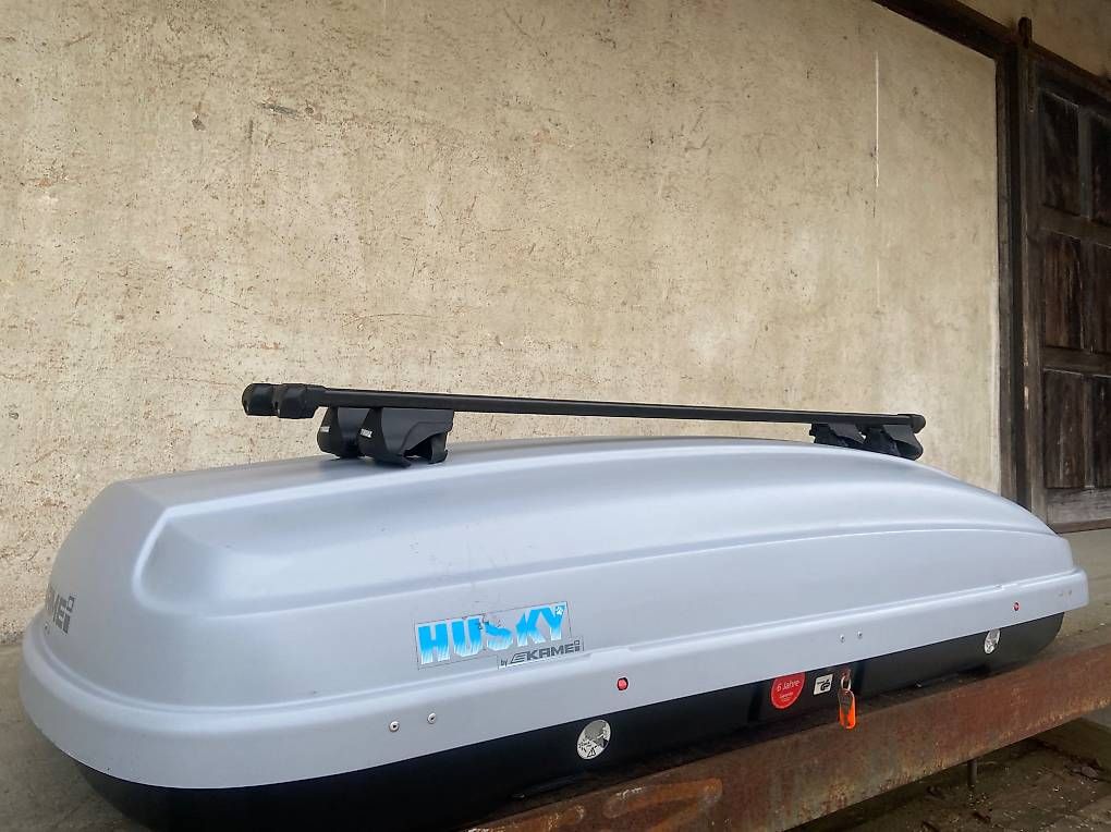 Coffres de toit: Dachbox Kamei Husky XXL 510L mit oder ohne Dachträger – D'occasion à Leuzigen par Doppelrad 1