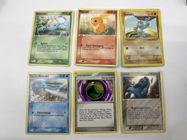 Pokemon Karten Set 6 stk. verschiedene Karten Vintage 🇩🇪