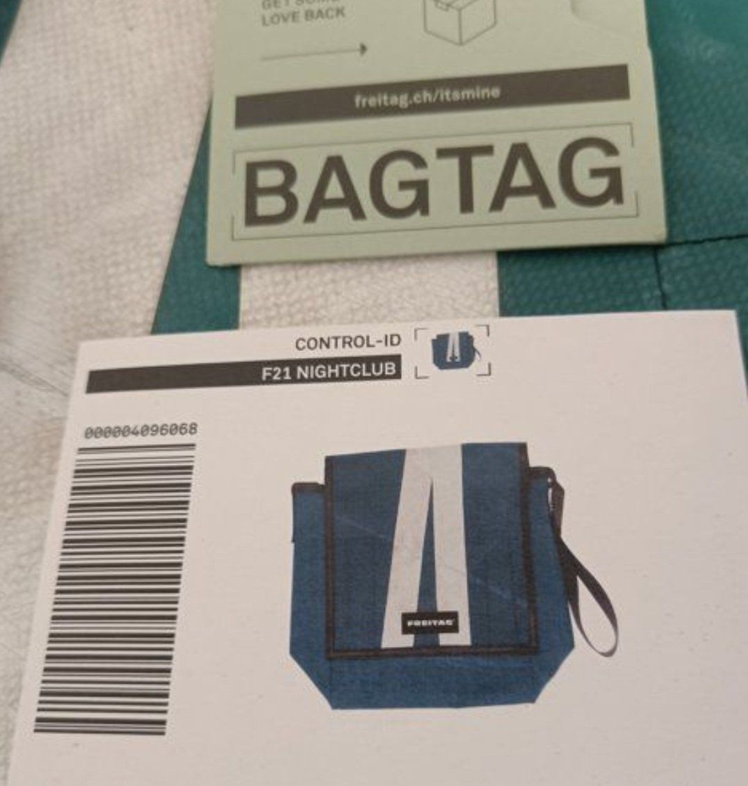 Freitag Borse: Freitag F21 Nightclub – Nuovo (secondo la descrizione) da Dübendorf venduto da Exentric 3