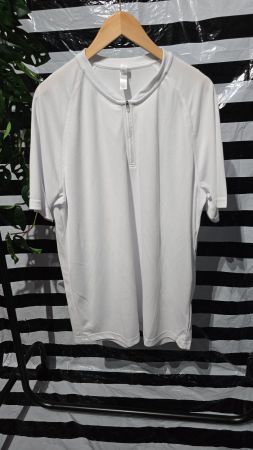 NEU Proact Zip Herren Sport T-Shirt Gr. XXL weiss