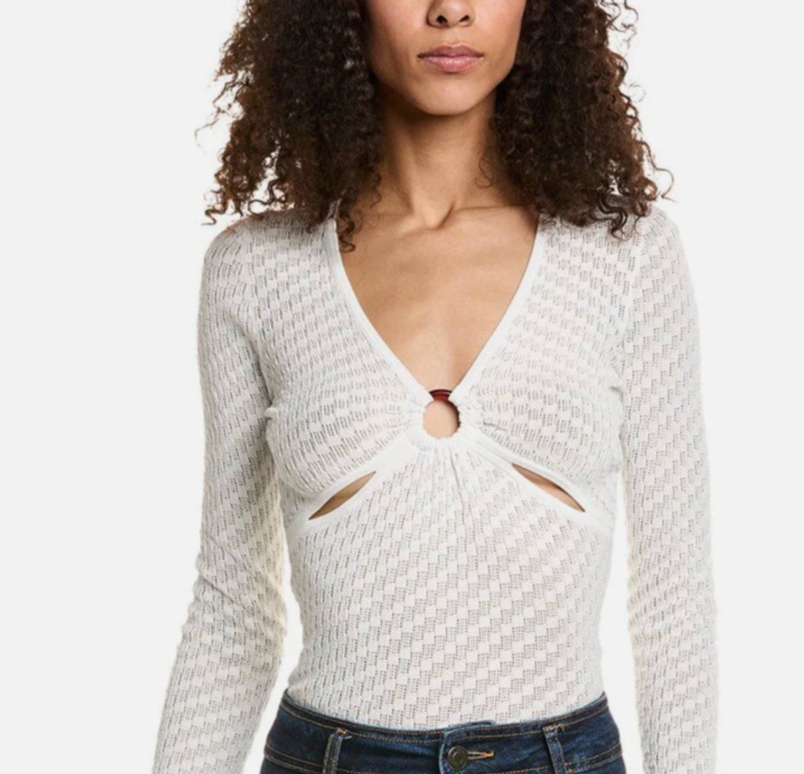Sandro Top: New Sandro cut-out top - S – Nuovo e nell'imballaggio originale da St-Sulpice VD venduto da juhdu 4