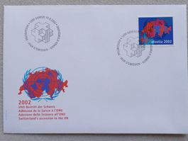 (374) FDC – Kuvert von 2002