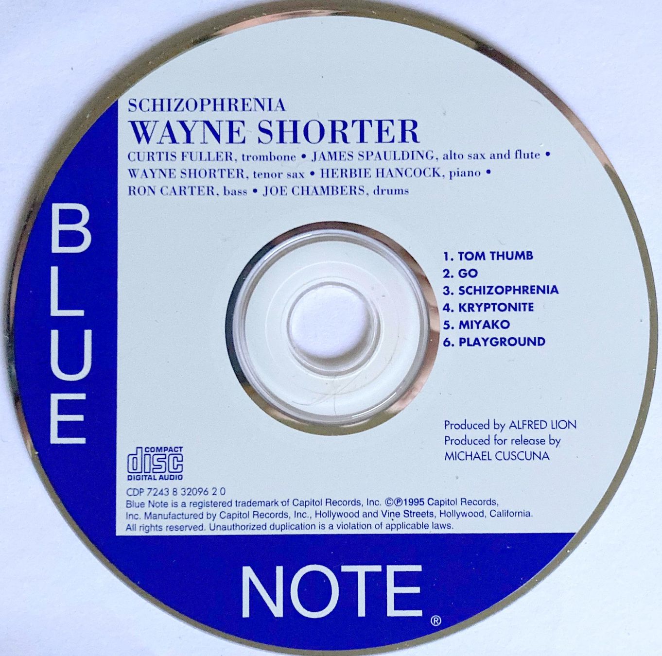 CD: WAYNE SHORTER - SCHIZOPHRENIA – Usato da Bottens venduto da hotter-than-hell 2
