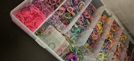 Riesen Loom Bänder Set mit Halter - Bastelspass pur