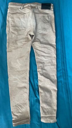 Blue de Genes - Designer Jeans Hose Beige (1x getragen)