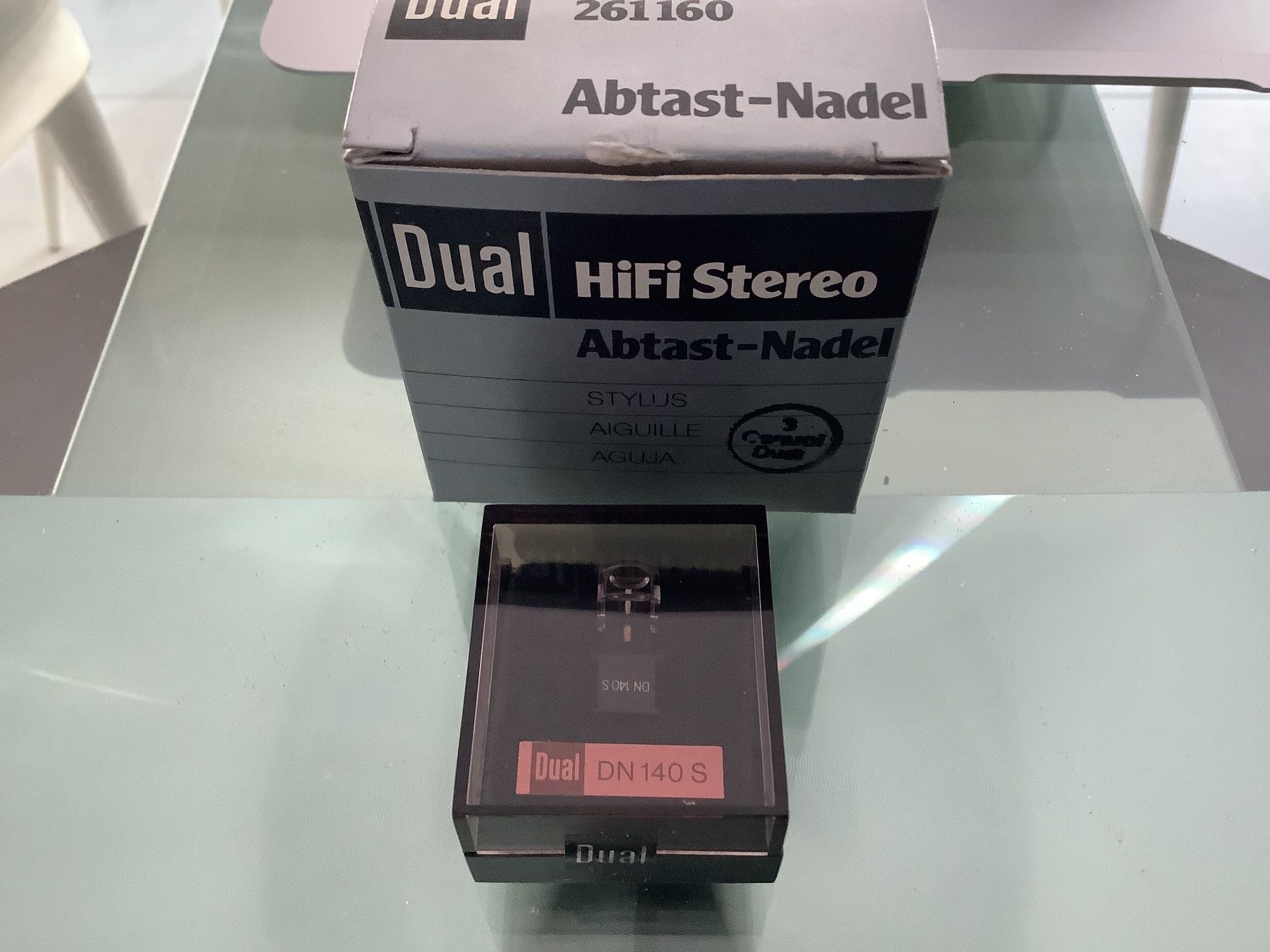Dual Plattenspieler: DUAL DN 140 S Original Stylus – Neu und originalverpackt aus Camorino von phonotech