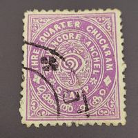 Indien - Travancore Staate alte briefmarke