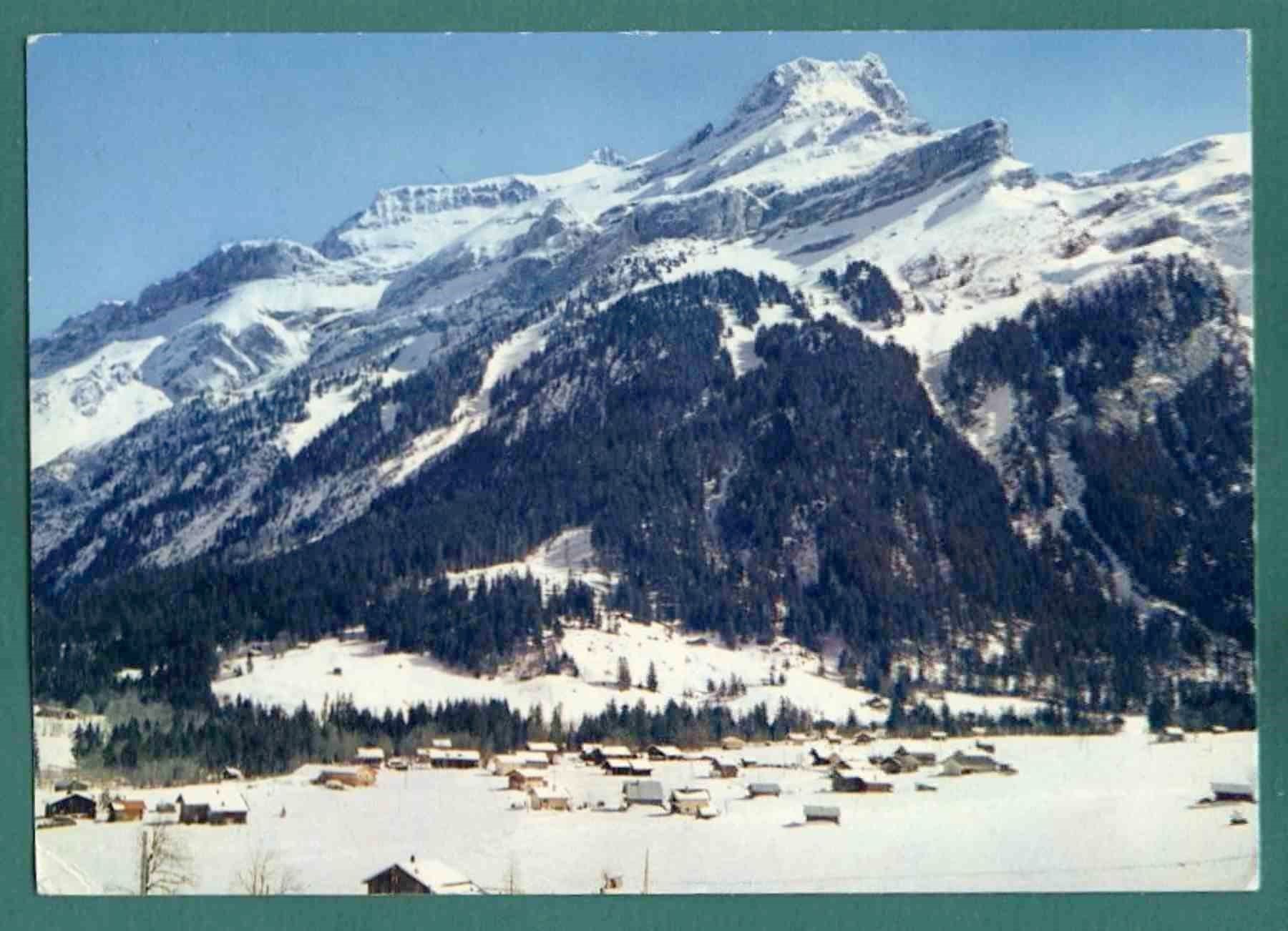 Ansichtskarten: Les Diablerets, 1973, gelaufen, Grossformat – Gebraucht aus Sargans von Hausi1951