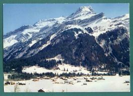 Les Diablerets, 1973, gelaufen, Grossformat