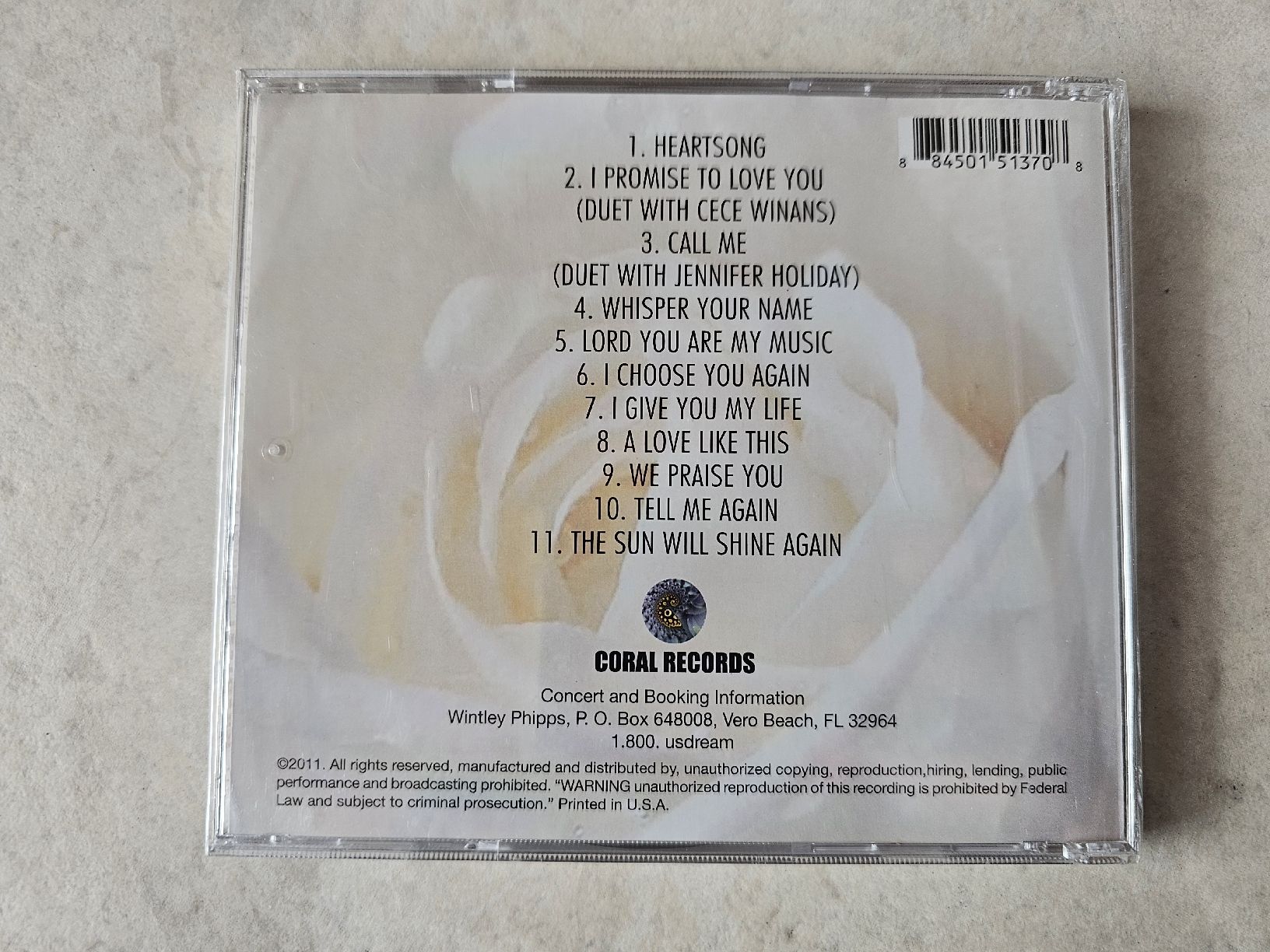 CDs: Wintley Phipps  -  My Greatest Romance / Fabrikneu – Neu und originalverpackt aus Schneisingen von backstore24 1