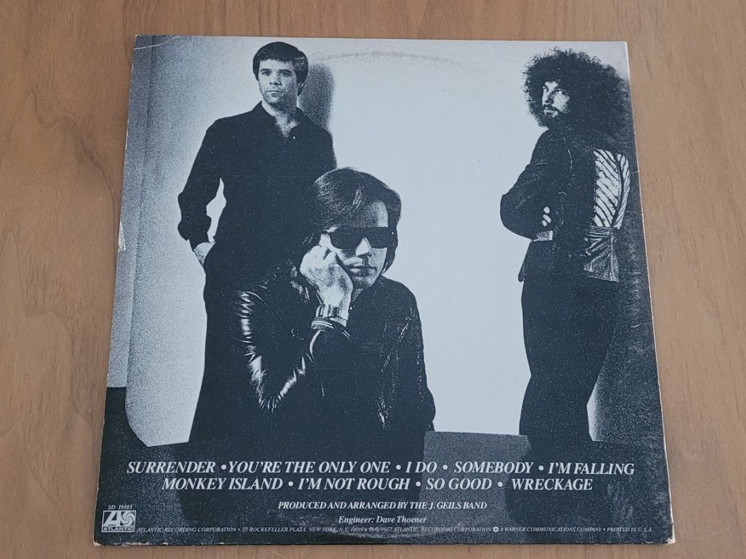 Schallplatten: LP  The J. Geils Band – Gebraucht aus Martigny von MZ-67 2
