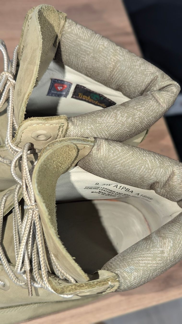 Timberland Scarpe da uomo: Bottes Timberland, taille 43, couleur olive, comme neuf – Usato da Coeuve venduto da Laskezz 4