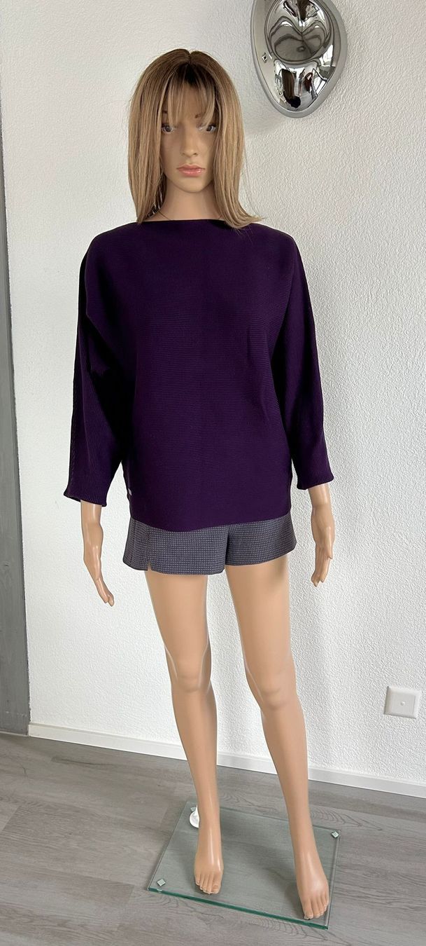 Ralph Lauren Maglioni & Felpe: Ralph Lauren Plum Knit Top, Size L – Usato da Kilchberg ZH venduto da Thrift_Shop 1