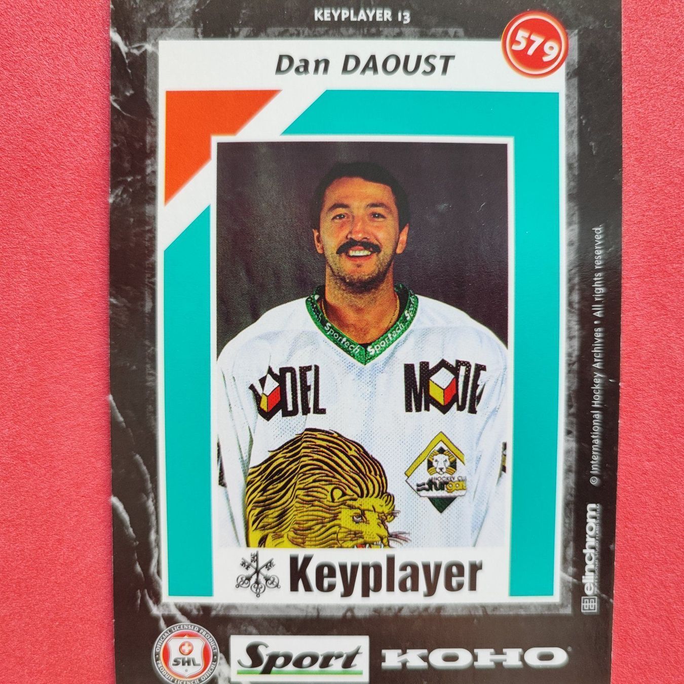Carte collezionabili: Dan Daoust - EHC THURGAU - 1996/97 – Usato da Dübendorf venduto da kb86_MOVIE 1