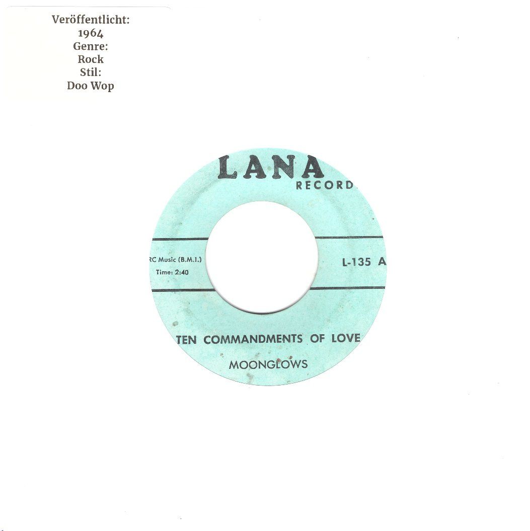 Dischi in vinile: THE MOONGLOWS – Usato da Bassersdorf venduto da house-of-vinyl