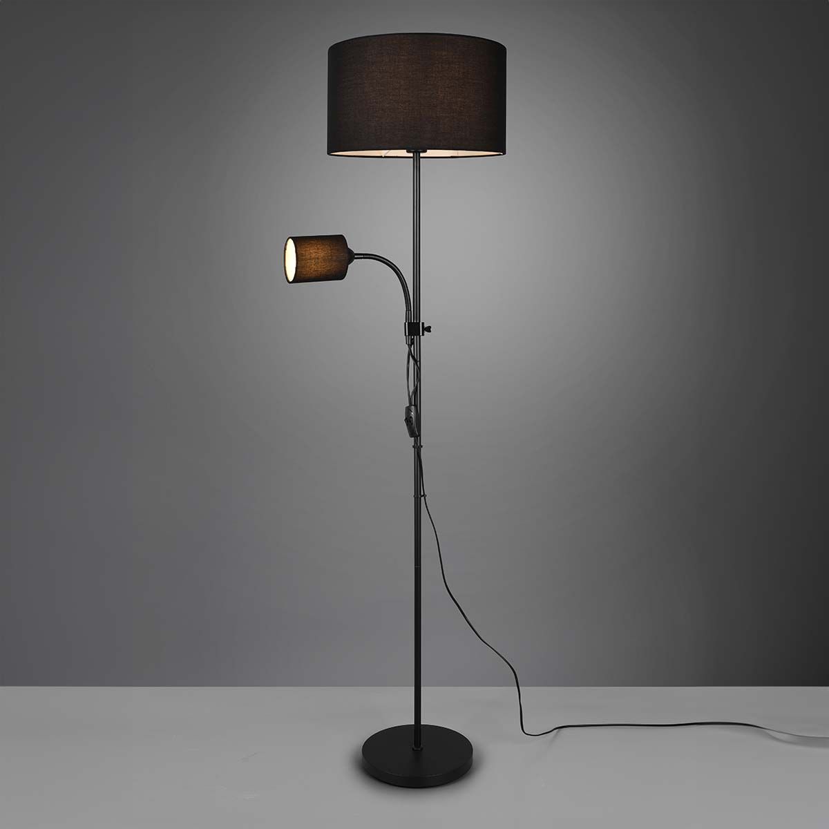 Lampen: Stehleuchte, Schwarz, 160 cm Höhe – Neu (gemäss Beschreibung) aus Kreuzlingen von Smart-Light 1