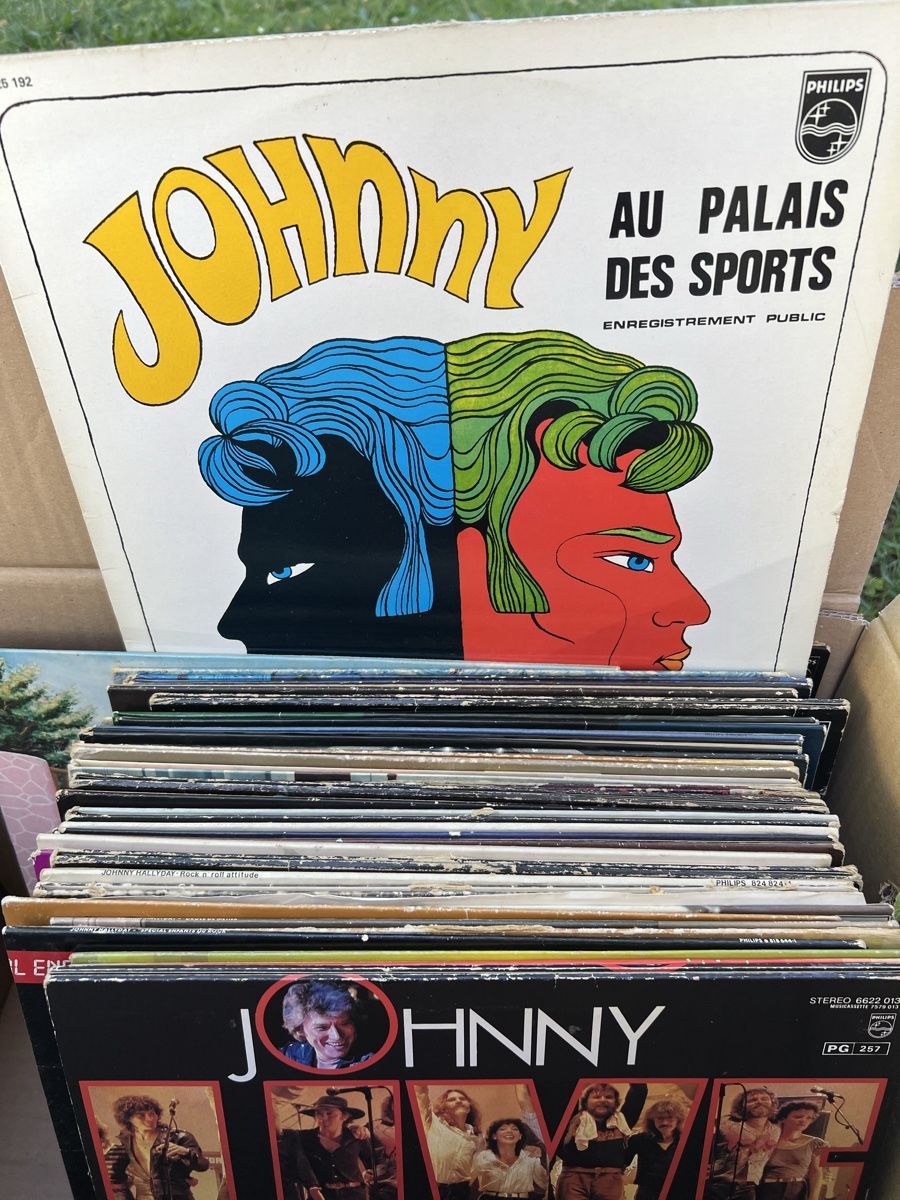 Dischi in vinile: Vinyl collection johnny Hallyday  – Usato da Biel/Bienne venduto da val_m5my 2
