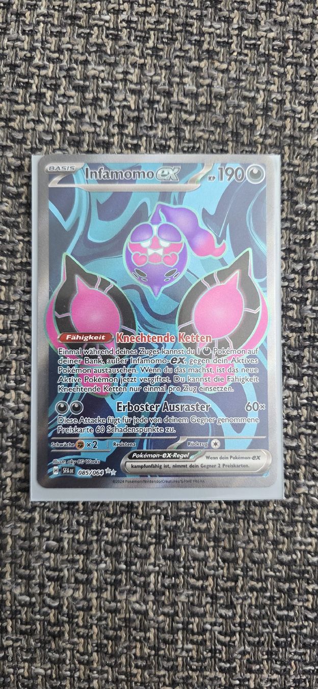 Pokémon Sammelbilder & Trading cards: Pokemon Infamomo EX Card, German – Neu (gemäss Beschreibung) aus Oberentfelden von kerea2001