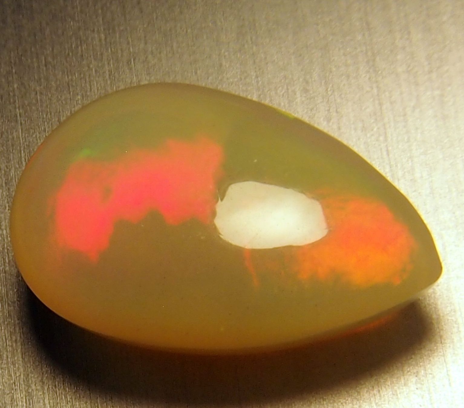 Pietre preziose: 4,5 ct. Top-funkelnder WELO-Feueropal! Intensive Funken – Nuovo e nell'imballaggio originale da Reinach BL venduto da Marblue 3