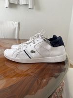 Weisse Lacoste Sneaker Gr. 50 Sommerschuhe Turnschuhe Herren