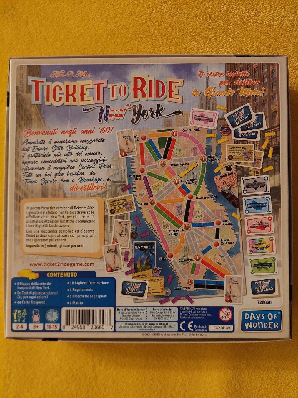 Giochi: Ticket to Ride - New York – Nuovo (secondo la descrizione) da Breganzona venduto da Yunin 1