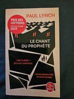 Livre Le Chant du Prophète Paul Lynch état neuf