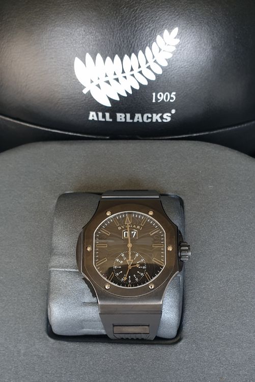 Magnifique Rare Bvlgari Daniel Roth Endurer All Blacks (Neu
